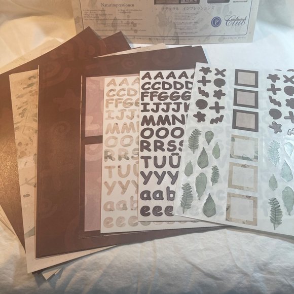 Creative Memories Natural Impressions 10X 12 Scrapbook Kit 2005 - Picture 2 of 5